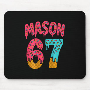 Mason 67 Eiscreme Meme Lustig Sechs Sieben (auf Ck Mousepad