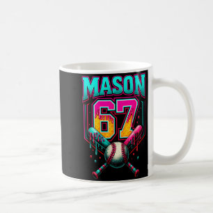 Mason 67 Lustiger Eiscreme-Tropf Baseball Eiscreme Kaffeetasse