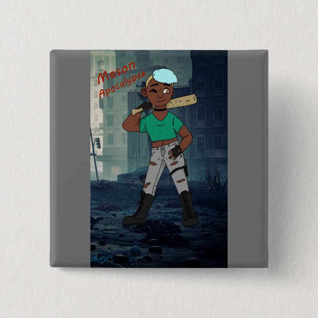 Mason-Apokalypse Button (Vorderseite)