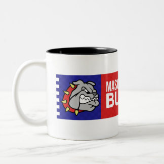 Mason Bulldogs #2 Zweifarbige Tasse
