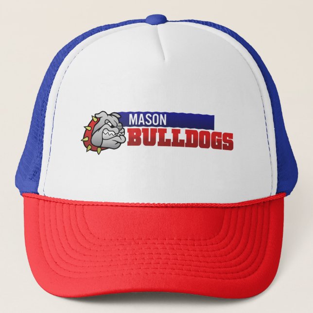 Mason Bulldogs #3 Truckerkappe (Vorderseite)