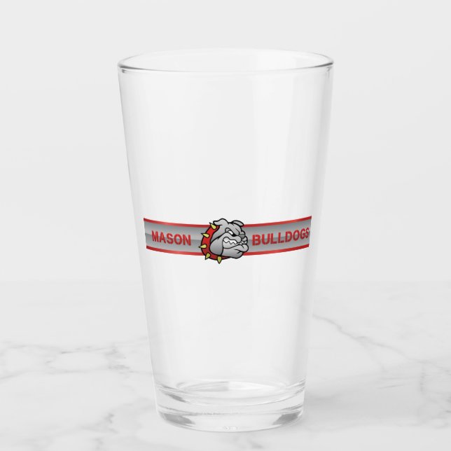Mason Bulldogs #4 Glas (Vorderseite)