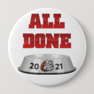 Mason Bulldogs #7 Button