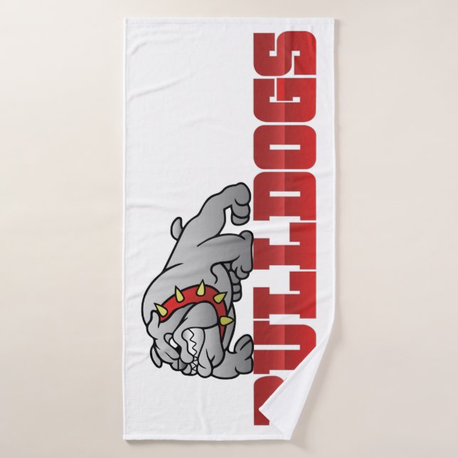 Mason Bulldogs #8 Badehandtuch (Badehandtuch)