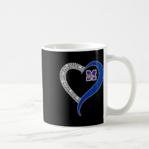 Mason Bulldogs Logo Diamond Heart Hs Kaffeetasse