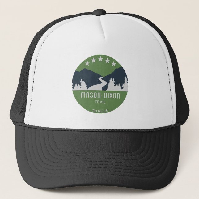 Mason-Dixon-Trail Truckerkappe (Vorderseite)