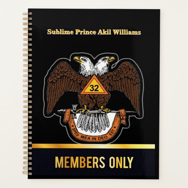 mason du 32e degré (Devant)