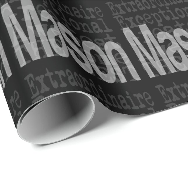 Mason Extraordinaire Geschenkpapier (Rolleneckpunkt)