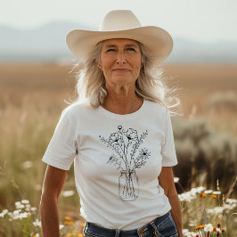 Mason Jar Blume T-Shirt