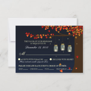 Mason Jar Glühwürmchen Eichenbaum RSVP (Essen Opti Karte