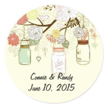 Mason Jar Monogram