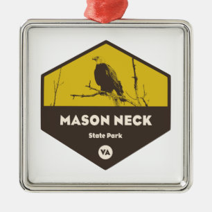 Mason Neck Staat Park Ornament Aus Metall