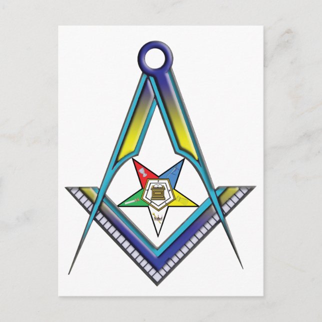 Mason OES Postkarte (Vorderseite)