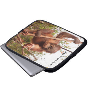 Mason Orangutan Orphan Lend a Hand Electronics Bag Laptopschutzhülle