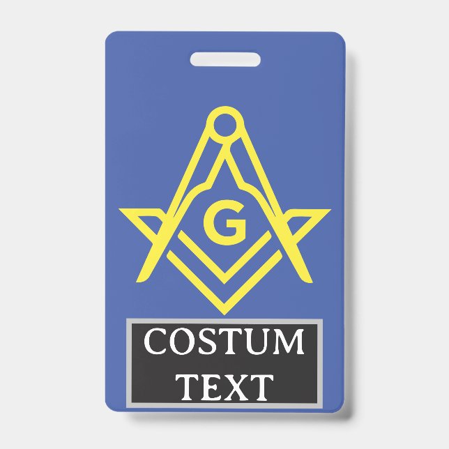 Masonic blue ausweis (Vorderseite)