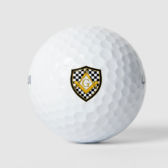 Masonic Design Golfball (Vorderseite)