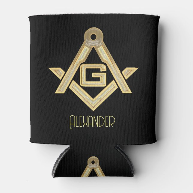 Masonic Golden Rush Dosenkühler (Vorderseite)