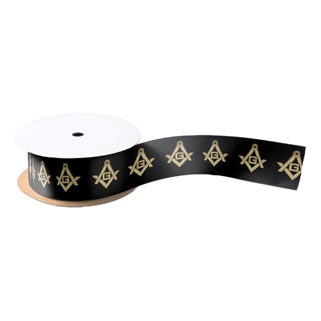 Masonic Golden Rush Satinband (Spule)