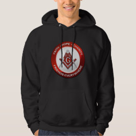 Masonic Hoodie - Red