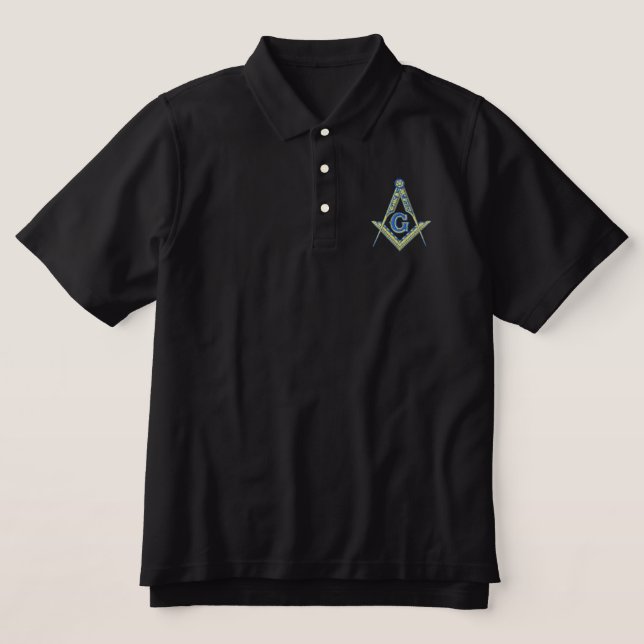 Masonic-Logo mit Personalisiertem Namen (Design Vorderseite)