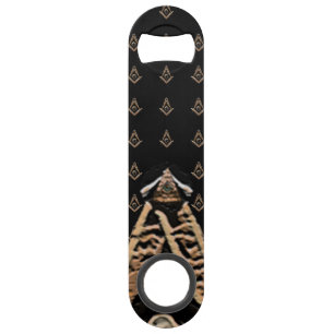 Masonic Minds (BrownishGold) Speed Flaschenöffner
