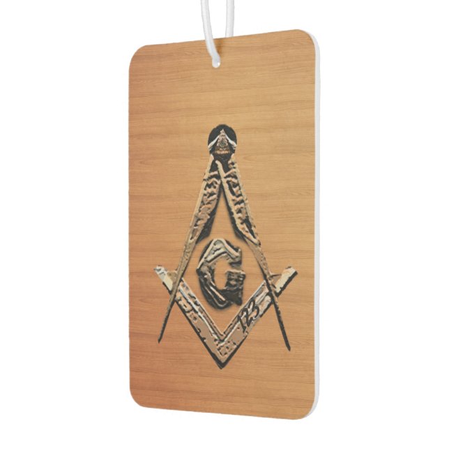 Masonic Minds (GoldenWooded) Autolufterfrischer (Links)