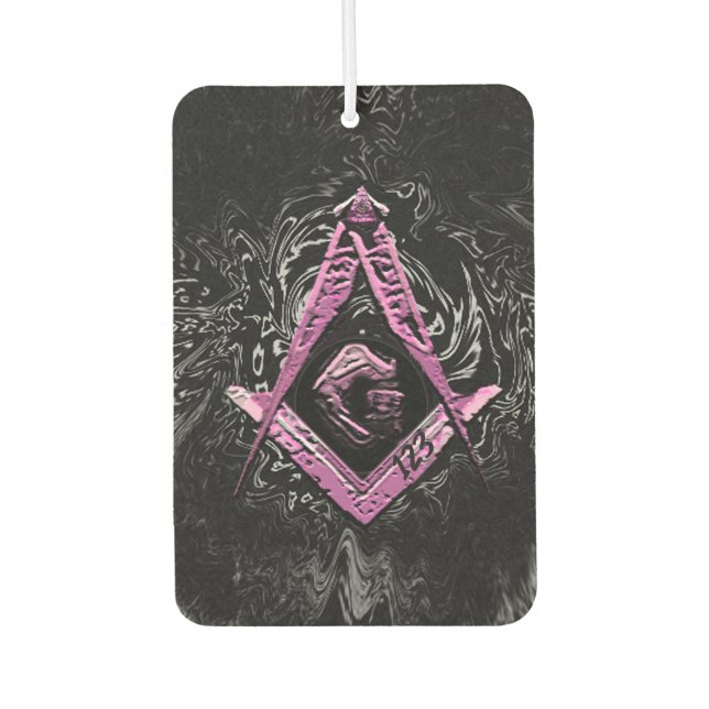 Masonic Minds (Pinks\SWISH) Autolufterfrischer (Vorderseite)