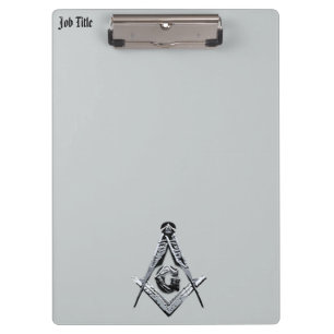 Masonic Minds (Silvery) Klemmbrett