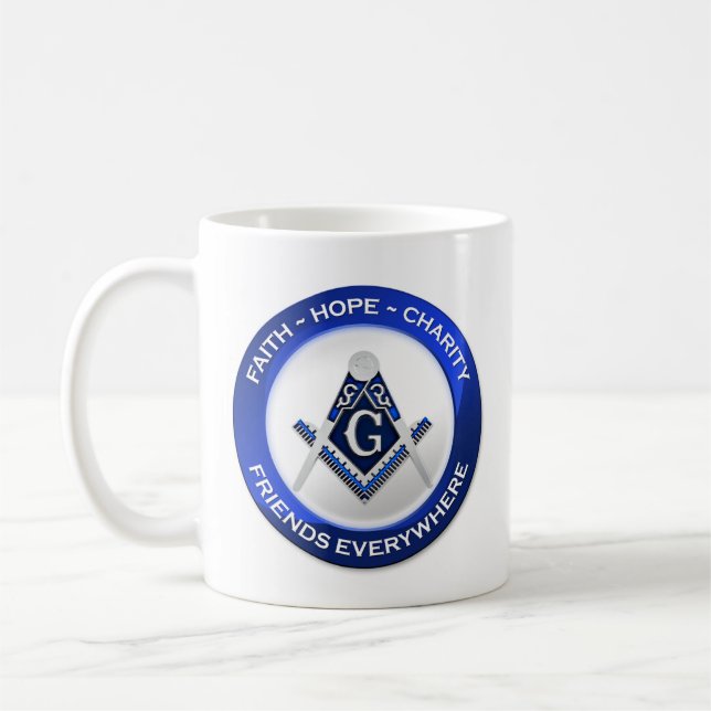 Masonic Mug Kaffeetasse (Links)