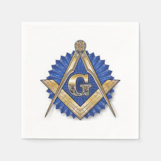 Masonic Napkins Serviette