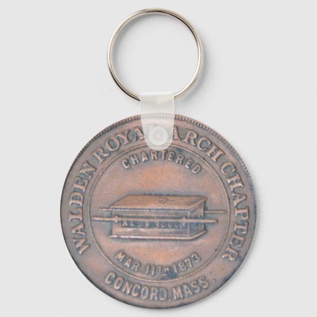 Masonic Penny Key Chain Schlüsselanhänger (Vorderseite)