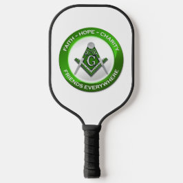 Masonic Pickleball Paddle Green