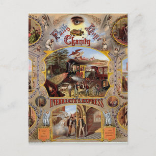Masonic Poster Postkarte