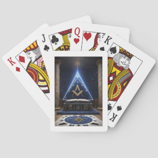 Masonic Style Set der Pokerkarten