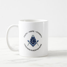 Masonic Tasse Blue Clean