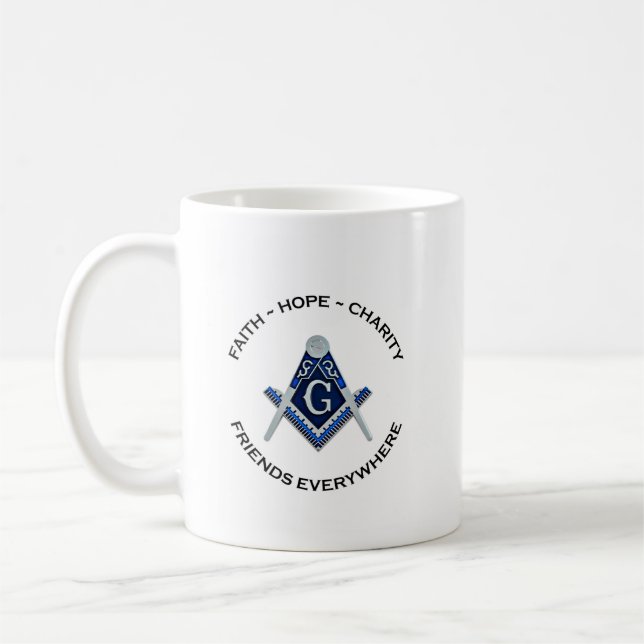 Masonic Tasse Blue Clean (Links)