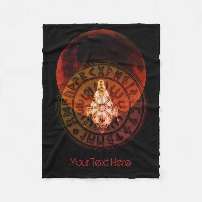 Masonic Warrior Fleecedecke (Vorderseite)