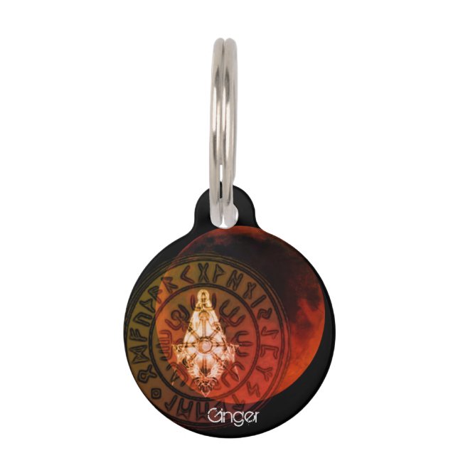 Masonic Warrior Haustiermarke (Vorderseite)