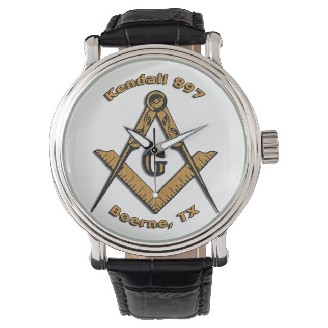 Masonic Watch Armbanduhr (Vorderseite)