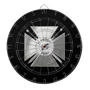 Masonisches Kreuz Dartscheibe
