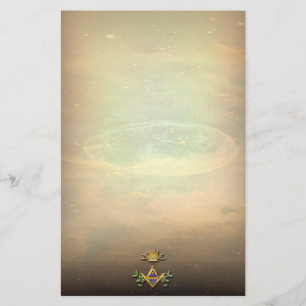 Masonisches Leben (Kosmos) Briefpapier