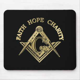 Masonisches Symbol Mousepad