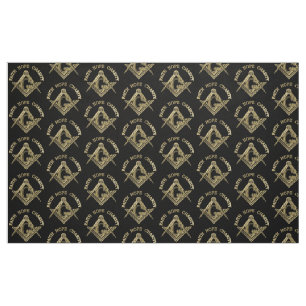 Masonisches Symbol Stoff