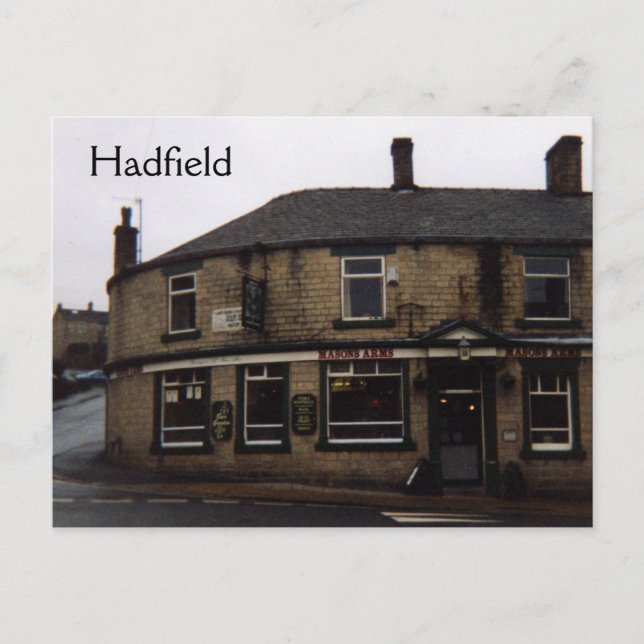 Mason's Arms, Hadfield Carte postale (Devant)