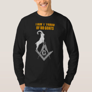 Masons ich nicht "Angst vor Ziegen, Mason Väter T-Shirt