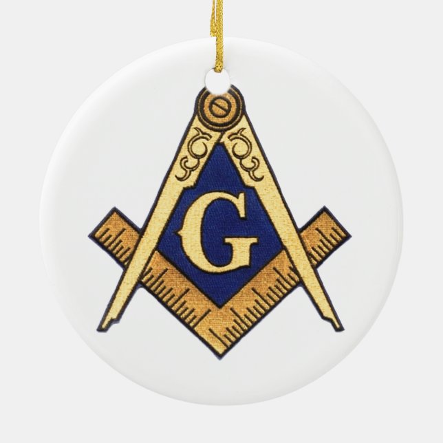 MASONS KERAMIKORNAMENT (Hinten)