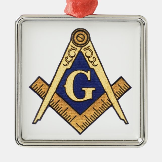 MASONS ORNAMENT AUS METALL (Vorne)
