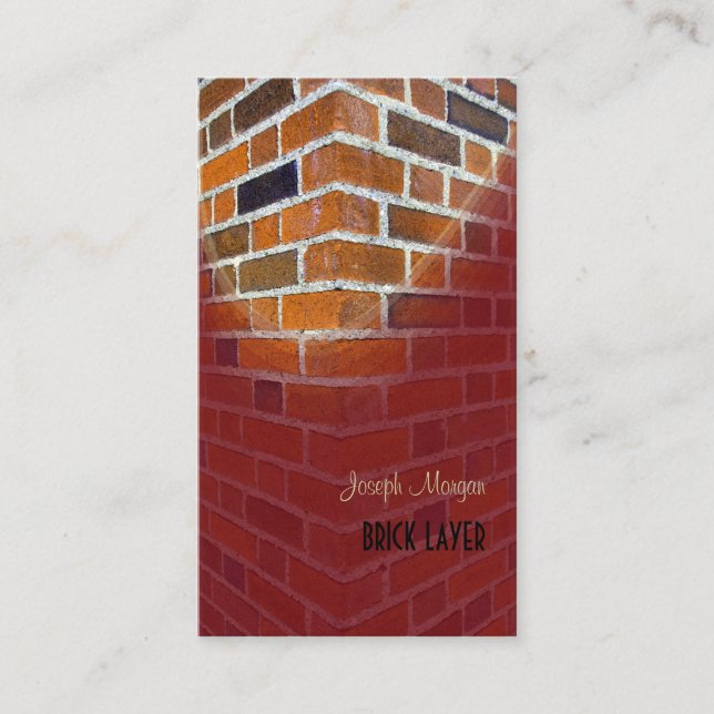 Masons, travailleurs de pierre cartes de visite (Devant)