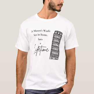 Masons Vermächtnis: Ewigkeit in Stone T-Shirt