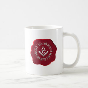 Masonwachs-Siegel Kaffeetasse